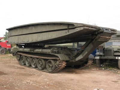 Most BLG 67P
Na podwoziu T-55
