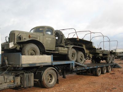 ZIŁ 157 6X6 + NACZEPA 4X4. RAZEM 10X10. WSZYSTKIE OSIE PĘDNE. SUPER DZIEŁO TECHNIKI ZSRR
