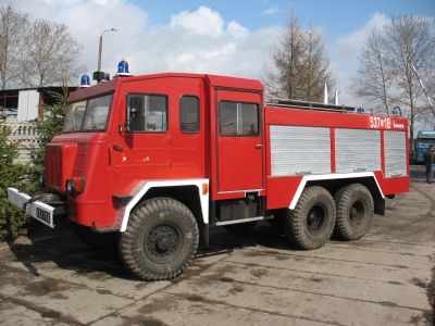 Star 660. Wóz bojowy straży pożarnej
