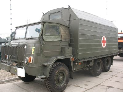 Star 660 szpital polowy
